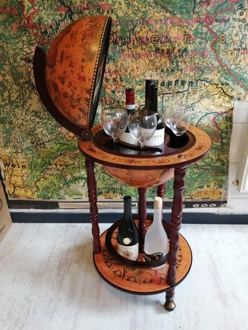 Globe bar - Hout - Globe Bar 90 x 44 cm