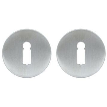 ODShop sleutelplaatjes Modern rond rvs, Ophalen of Verzenden, Nieuw