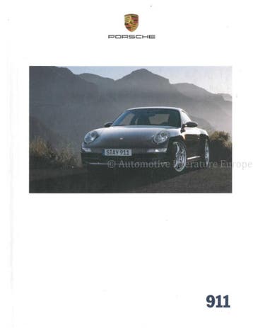 2008 PORSCHE 911 CARRERA | TARGA HARDCOVER BROCHURE DUITS