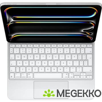 Apple 11  iPad Pro (M4) Magic Keyboard in wit, Computers en Software, Verzenden, Nieuw