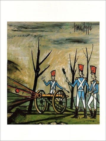 Bernard Buffet (1928-1999) - Lot de 5 affiches / Poster -