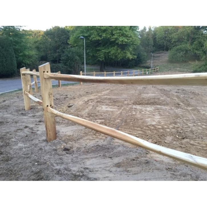 York deluxe ligger in acacia hout gezaagde afwerking 3,00m -, Dieren en Toebehoren, Stalling en Weidegang