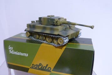 Solido 1:43 - Model militair voertuig (2) - Tiger I/ Simca