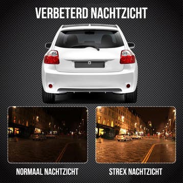 Strex Achteruitrijcamera - Universeel RCA -12 LED Nachtzicht, Auto diversen, Verzenden, Nieuw