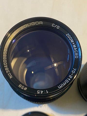 Marques variées Lot de 6 objectifs avec bayonette Nikon F, Nieuw