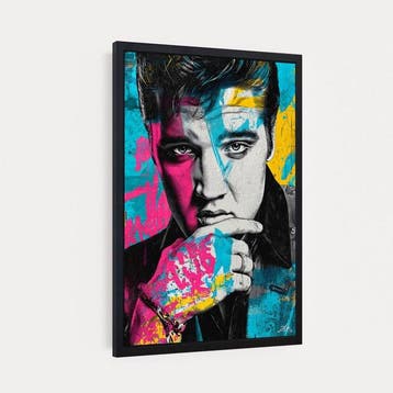 Zak - Elvis Presley égérie pop art, Antiquités & Art
