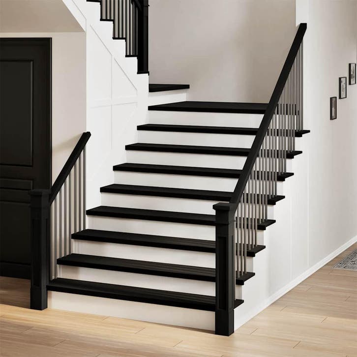 vidaXL Traptreden 2 st 110x25x2 cm massief eikenhout, Bricolage & Construction, Échelles & Escaliers, Envoi