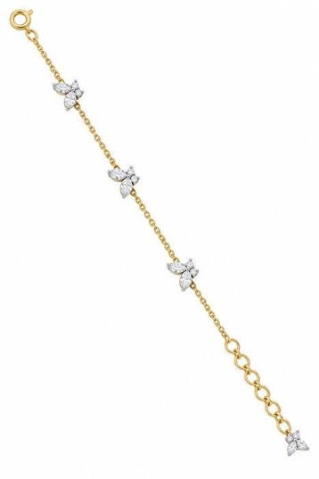 Gourmette - 18 carats Or jaune - 1.17ct. tw. Diamant, Bijoux, Sacs & Beauté