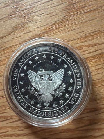 États-Unis. Silver medal ND, John F. Kennedy US-Präsident -