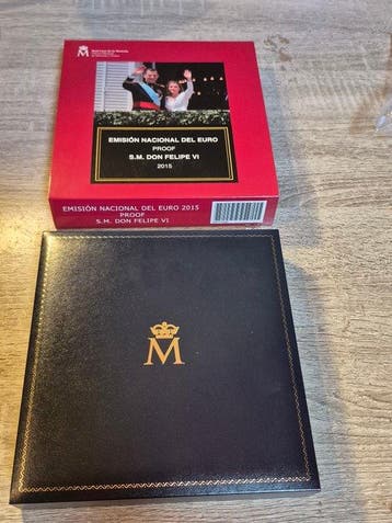 Spanje. Proof Set 2015 (Zonder minimumprijs)