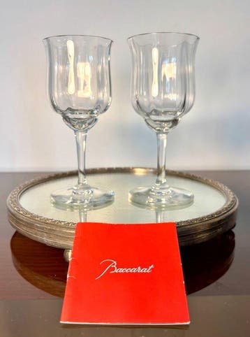 Baccarat - Verre à vin (2) - Capri - Cristal
