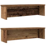 vidaXL Keukenrekken stapelbaar 2 st 60x15x16 cm oud, Verzenden
