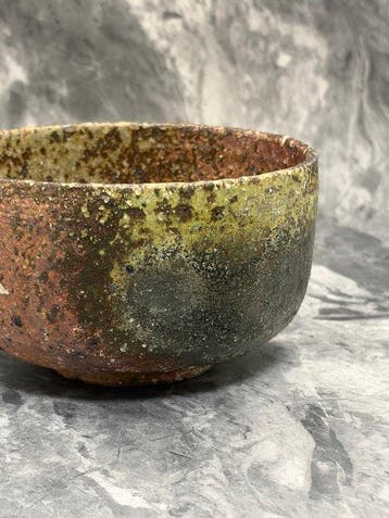 Jinsai Ogawa - Chawan - Keramiek - Shigaraki theeschaal