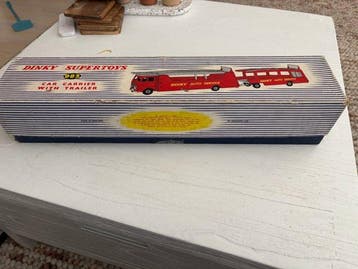 Dinky Toys 1:43 - Modelauto (2) - Dinky Toys Autotransporter, Nieuw