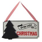 Hangbord Sleeps Until Christmas 21,5cm, Verzenden, Nieuw