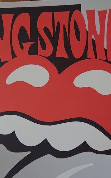 Anonymous - Rolling Stones cartel concierto Sydney gira 14, Antiquités & Art