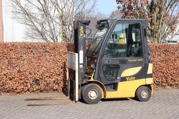Veiling: Heftruck Yale GLP16VX LPG 1490kg 3.21m 2014, Ophalen