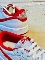 Air Jordan - One Low White Red Gym P43 - Sneakers - Maat: EU, Kleding | Heren, Schoenen, Nieuw