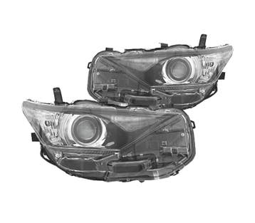 PHARES LED POUR TOYOTA AURIS 15-19 FOND NOIR, Verzenden, Nieuw