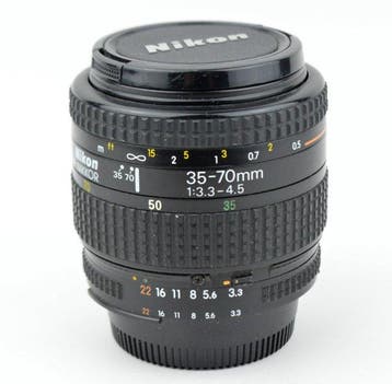 Nikon AF Nikkor 35-70mm Objectif d’appareil photo, Audio, Tv en Foto, Nieuw