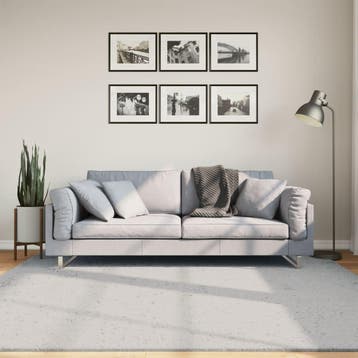 vidaXL Vloerkleed HUARTE laagpolig zacht wasbaar 200x200 cm, Verzenden