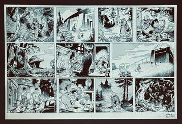 Marten Toonder - 1 Print - Tom Poes & Heer Bommel -
