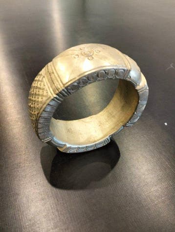 Prachtige grote armband met maillon-schakels in