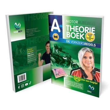 Motor Theorieboek Rijbewijs A 2026 - CBR Theorie Boek -, Verzenden, Zo goed als nieuw, VEKABEST