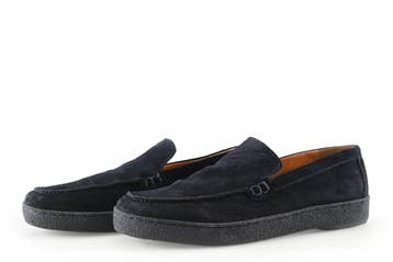 Manfield Loafers in maat 40 Blauw, Verzenden, Loafers