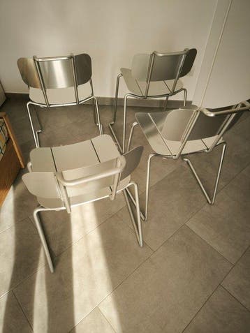 Gigi Pepe Tanzi - Chaise (4) - Balance - Acier