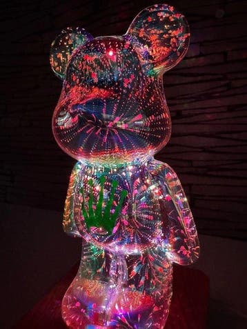 L.M ARTS - Ourson Galaxy ROLEX, Antiek en Kunst, Kunst | Schilderijen | Modern