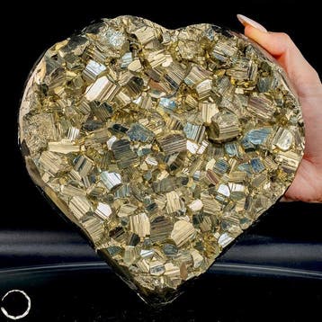 Cœur en pyrite impressionnant dans une rare qualité de, Collections