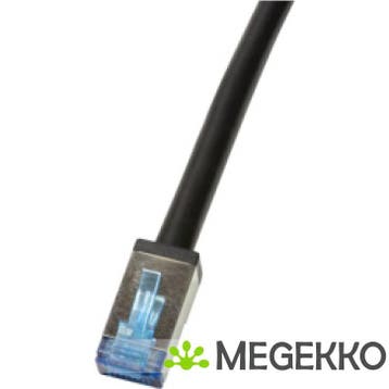 LogiLink CQ7103S netwerkkabel 15 m Cat6a S/FTP (S-STP) Zwart, Verzenden