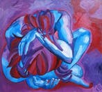 Isabella Bruno Ysbel - La preghiera, Antiek en Kunst, Kunst | Schilderijen | Modern