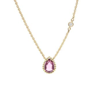 Boucheron - Ketting met hanger rosegoud