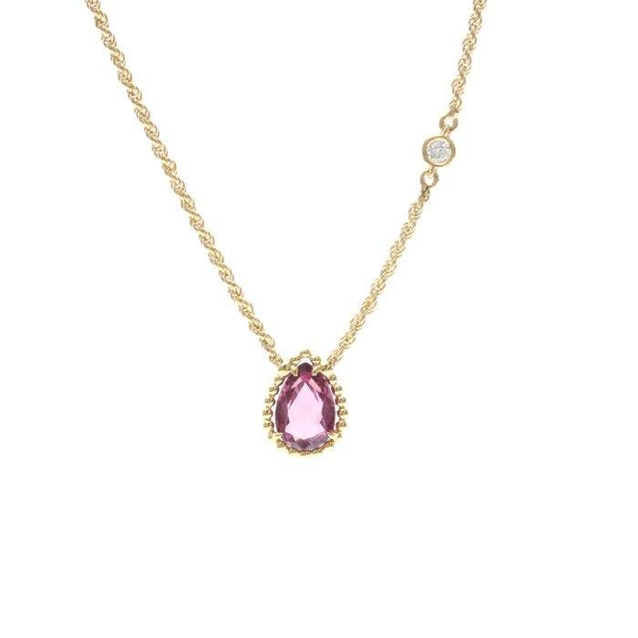 Boucheron - Ketting met hanger rosegoud, Bijoux, Sacs & Beauté, Bijoux anciens