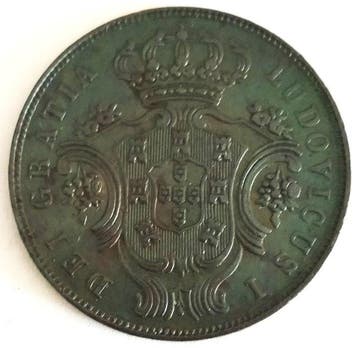 Portugal, Azoren. D. Luís I (1861-1889). 5 Reis - 1880 -