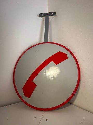 Naambord met serigrafie voor SIP-telefonie - Reclamebord -