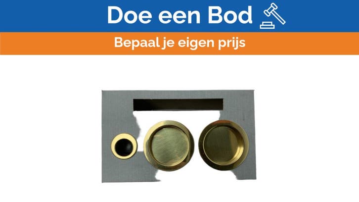 Bieden: Wurth gold | brass door lock kit -, Watersport en Boten, Bootonderdelen, Ophalen of Verzenden