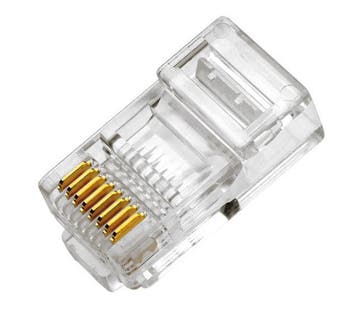 Connecteur Modulaire RJ45 Non Blindé Pour Câbles Flexibles, Verzenden