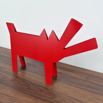 José Soler Art - The Dog KH Red - NO Reserve