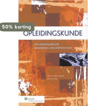 Opleidingskunde 9789013048896 J.W.M. Kessels, Verzenden, J.W.M. Kessels