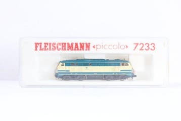 Fleischmann N - 7233 - Locomotive diesel (1) - BR 210 - DB, Hobby en Vrije tijd, Nieuw