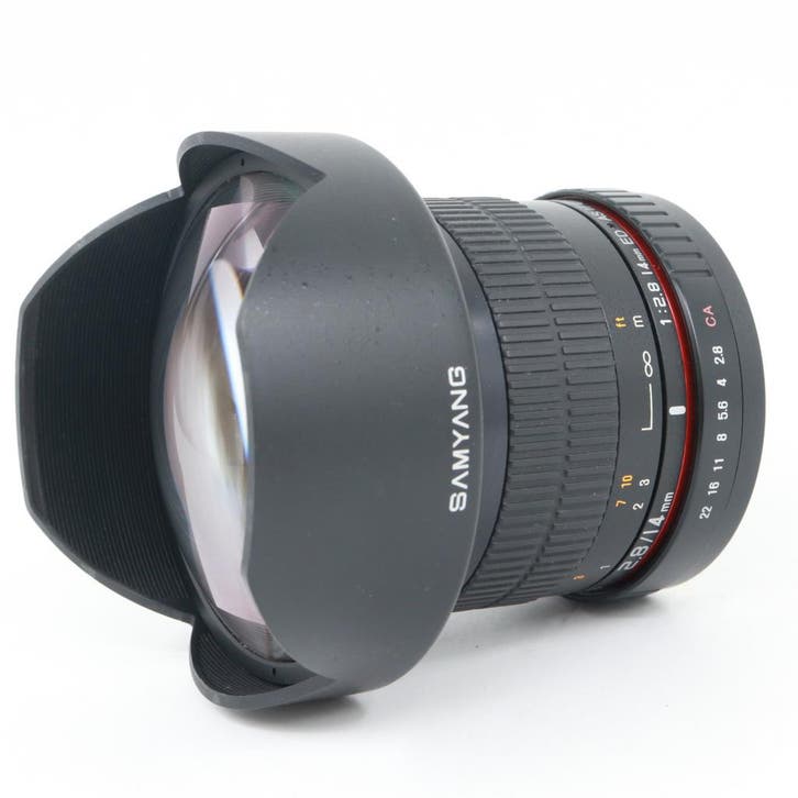 Samyang 14mm f/2.8 IF ED UMC Canon | Tweedehands, Audio, Tv en Foto, Foto | Lenzen en Objectieven, Zo goed als nieuw, Verzenden