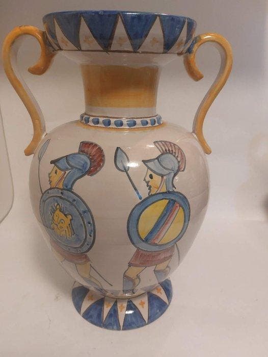 Vincenzo pinto - Vaas - Porselein - V. Pinto Italië, Antiquités & Art, Antiquités | Verre & Cristal