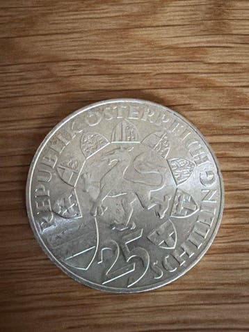 Oostenrijk. 25 Schilling 1959 Erzherzog Johan - 13g (.800)
