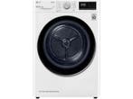 LG RH9V50WH - Warmtepompdroger - 9kg - A - Frans Display, Verzenden