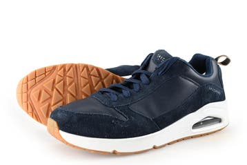 Skechers Sneakers in maat 46 Blauw, Zo goed als nieuw, Skechers, Sneakers, Verzenden