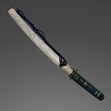 Katana - Antieke Nihonto koshirae voor wakizashi,, Antiek en Kunst, Antiek | Overige Antiek