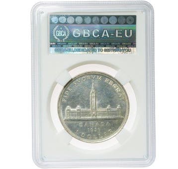 Canada. George VI. 1 Dollar 1939 Ottawa MS62 (Zonder
